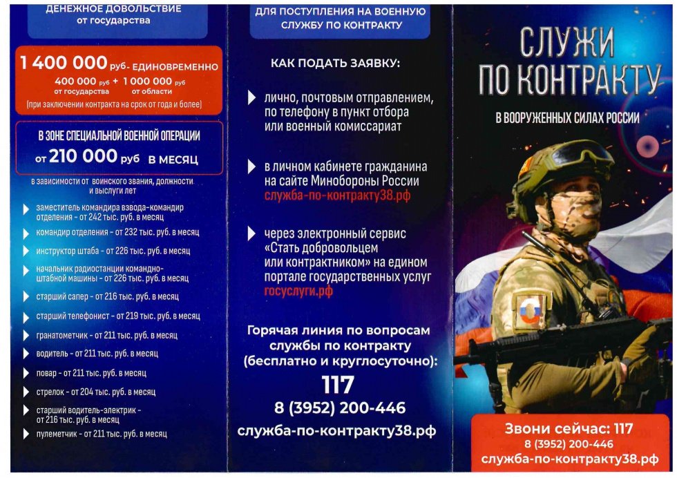 СЛУЖБА ПО КОНТРАКТУ